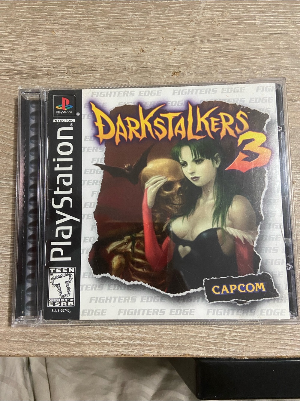 Darkstalkers 3 (Sony PlayStation 1) Case & Manual Only!